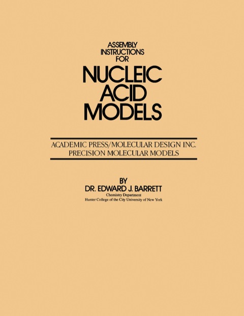 Cover image for book Assembly Instructions for Nucleic Acid models