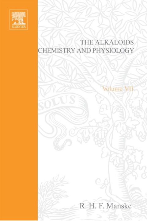 [1825 days] The Alkaloids: Chemistry and Physiology  V7: Chemistry and Physiology  V7