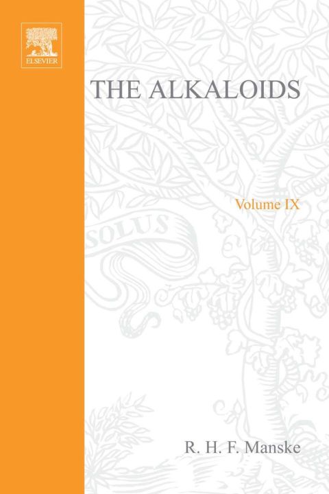 [1825 days] The Alkaloids: Chemistry and Physiology  V9: Chemistry and Physiology  V9