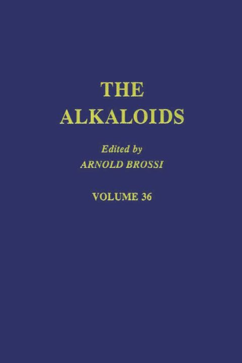 Cover image for book The Alkaloids: Chemistry and Pharmacology  V36: Chemistry and Pharmacology  V36