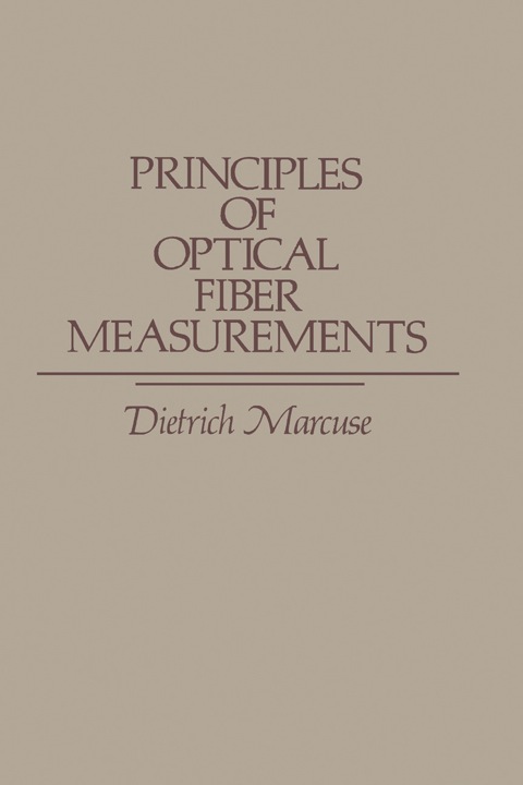 Cover image for book Principles of Optical Fiber Measurements