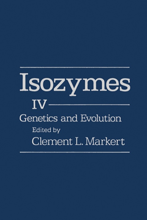 Cover image for book Isozymes V4: Genetics and Evolution