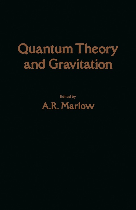 Cover image for book Quantum Theory and Gravitation