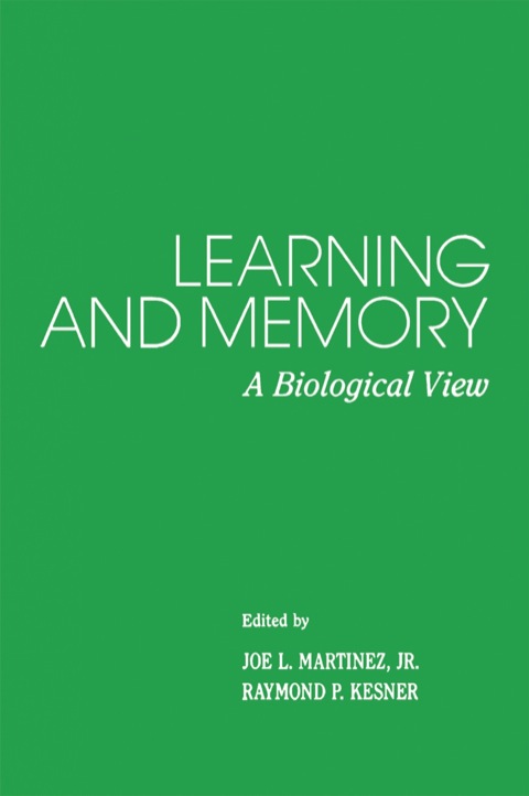 Cover image for book Learning and Memory: A Biological View