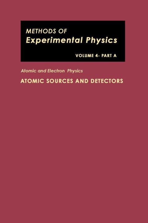 Cover image for book Atomic and Electron Physics: ATOMIC SOURCES AND DETECTORS