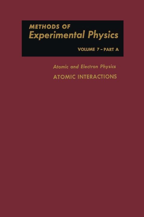 Cover image for book Atomic and Electron Physics: Atomic Interactions