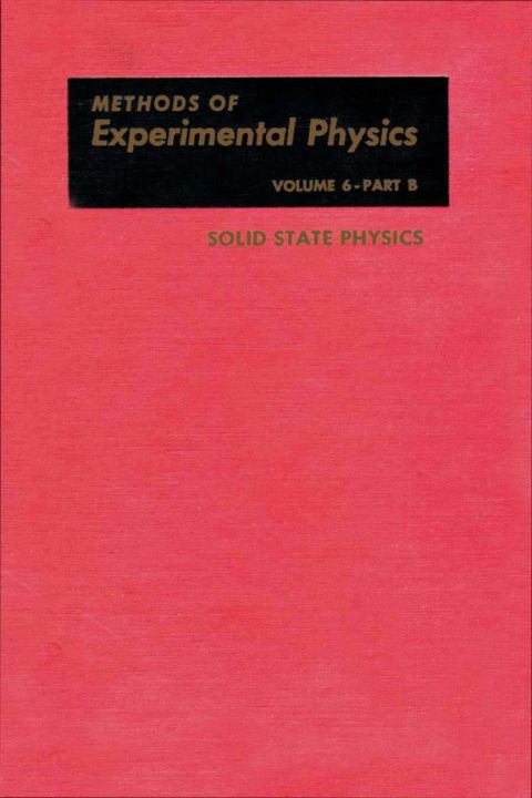 Cover image for book Solid State Physics. Part B