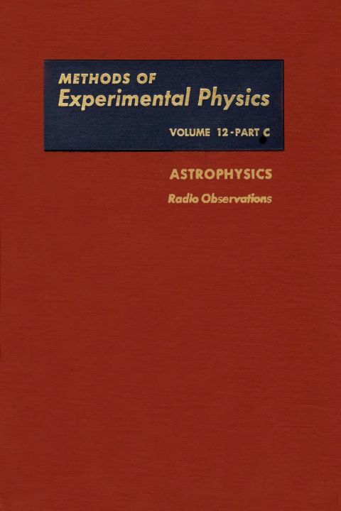 Cover image for book METHODS OF EXPERIMENTAL PHYSICS V.12C