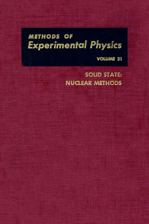 Cover image for book Solid State: Nuclear Methods