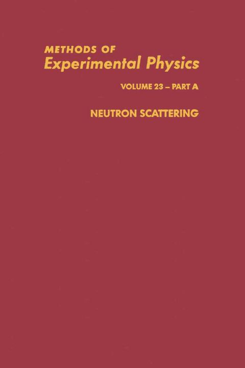 Cover image for book Neutron Scattering