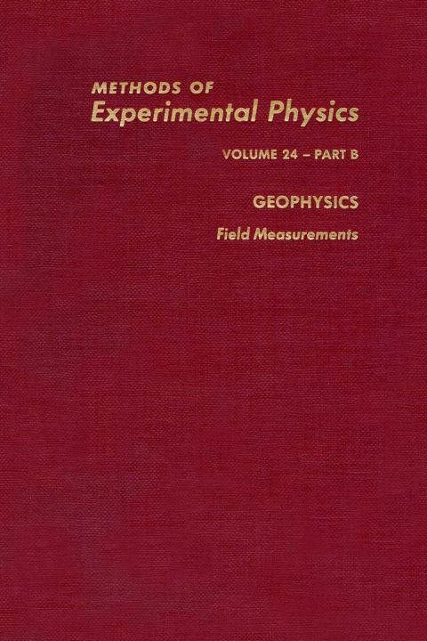 Cover image for book Geophysics Field Measurements