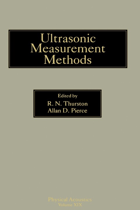 Cover image for book Ultrasonic Measurement Methods: Volume 19