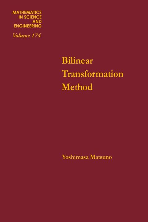 Cover image for book Bilinear transformation method