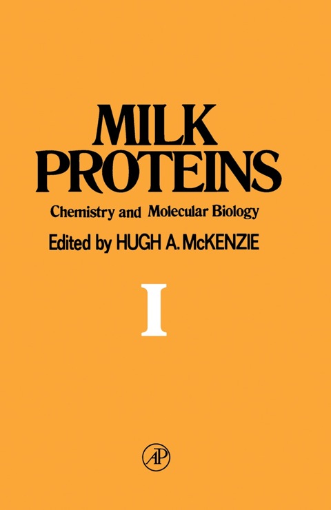 Cover image for book Milk Proteins V1: Chemistry and molecular biology