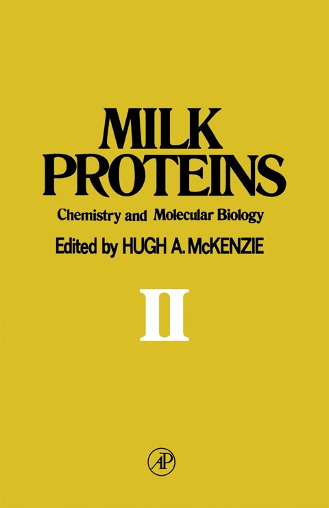 Cover image for book Milk Proteins V2: Chemistry and molecular biology