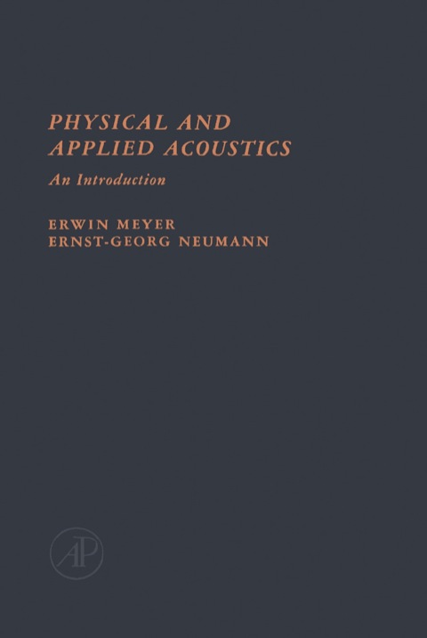 Cover image for book Physical and Applied Acoustics: An Introduction