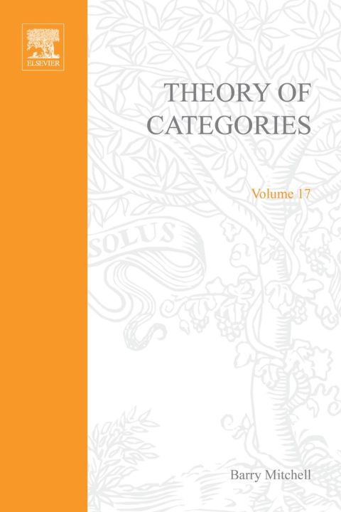 Cover image for book Theory of categories