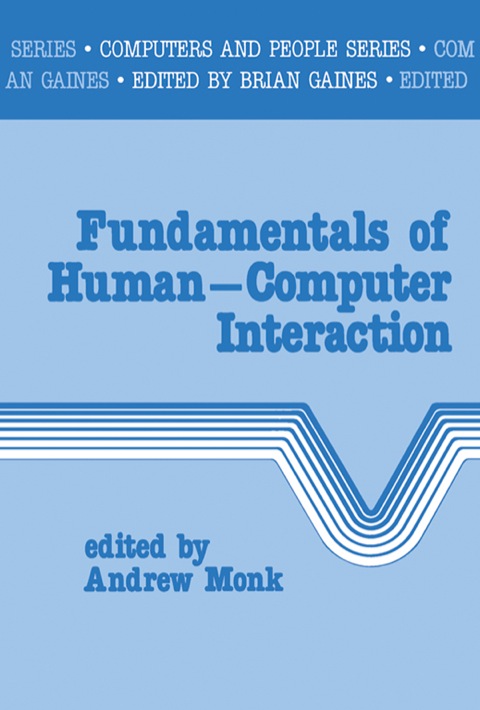 Cover image for book Fundamentals of Human-Computer Interaction