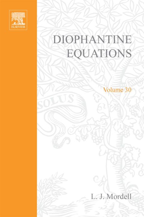 Cover image for book Diophantine equations