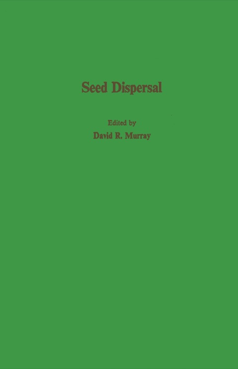 Cover image for book Seed Dispersal
