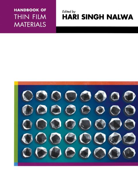Cover image for book Handbook of Thin Films, Five-Volume Set