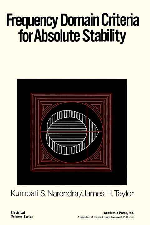 Cover image for book Frequency Domain Criteria for Absolute stability