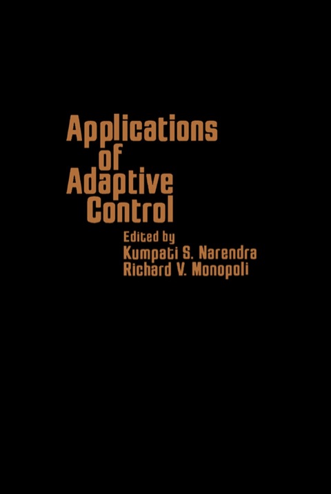Cover image for book Applications Of Adaptive Control