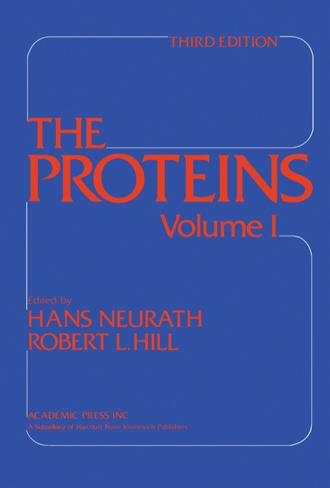 Cover image for book The Proteins Pt 1