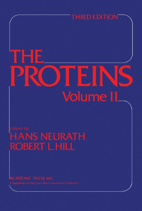 Cover image for book The Proteins Pt 3