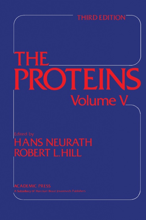 Cover image for book The Proteins Pt 5