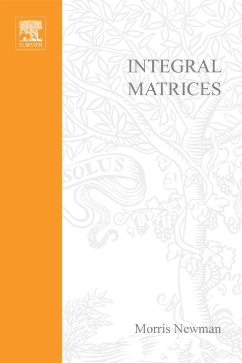 Cover image for book Integral matrices