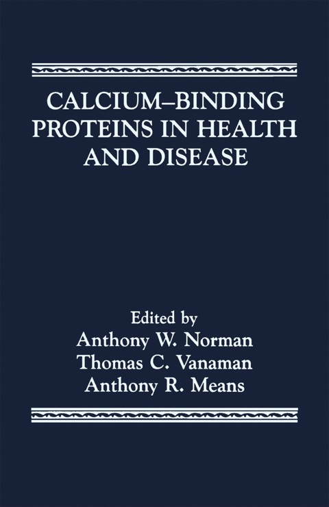 Cover image for book Calcium-Binding Proteins in Health and Disease