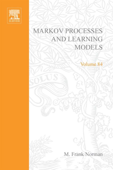 Cover image for book Markov processes and learning models