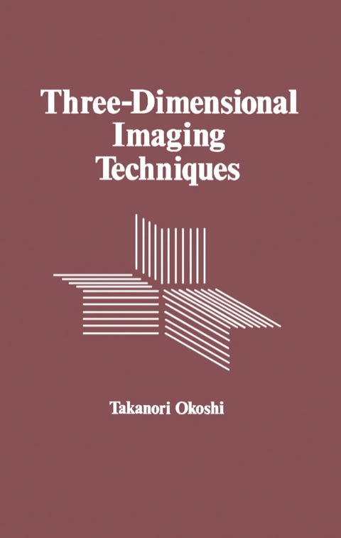 Cover image for book Three-Dimensional Imaging Techniques