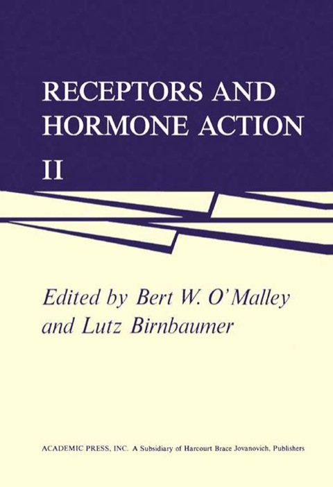 Cover image for book Receptors and Hormone Action: Volume II