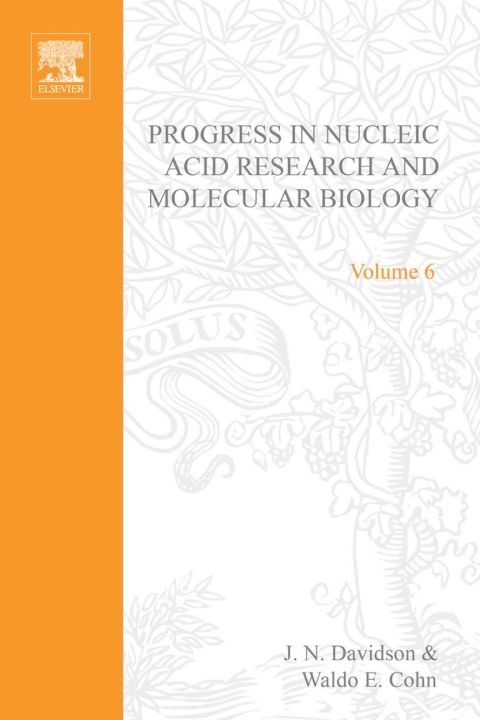 Cover image for book PROG NUCLEIC ACID RES&MOLECULAR BIO V6
