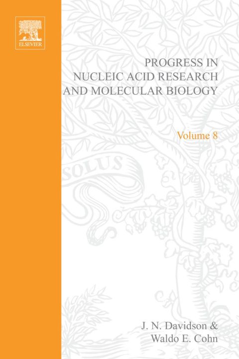 Cover image for book PROG NUCLEIC ACID RES&MOLECULAR BIO V8
