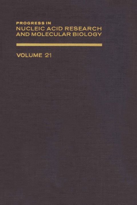 [1825 days] PROG NUCLEIC ACID RES&MOLECULAR BIO V21