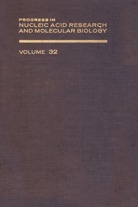 Cover image for book PROG NUCLEIC ACID RES&MOLECULAR BIO V32