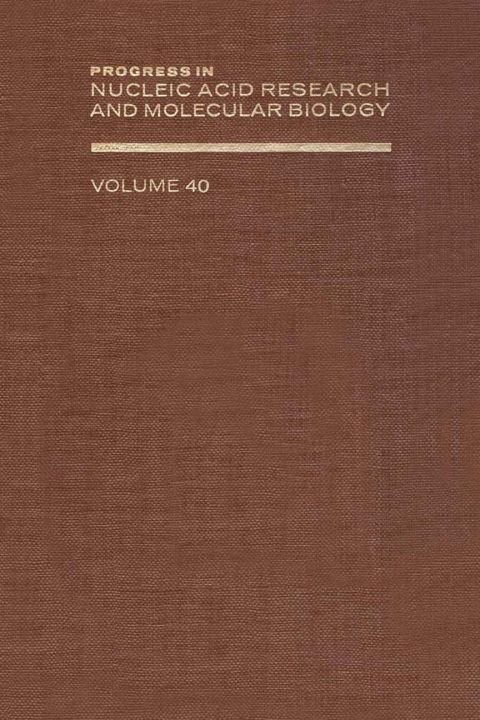 Cover image for book PROG NUCLEIC ACID RES&MOLECULAR BIO V40