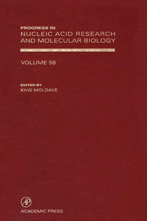 Cover image for book Progress in Nucleic Acid Research and Molecular Biology