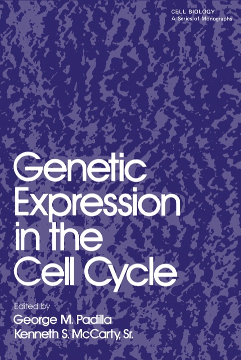 Cover image for book Genetic Expression in the Cell Cycle