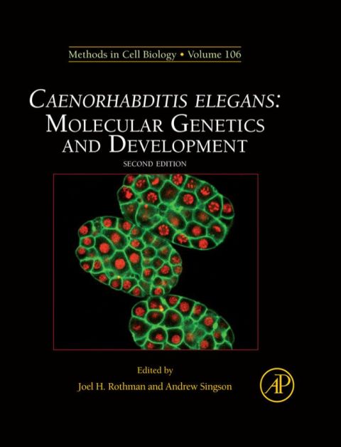 Cover image for book Caenorhabditis Elegans: Molecular Genetics and Development