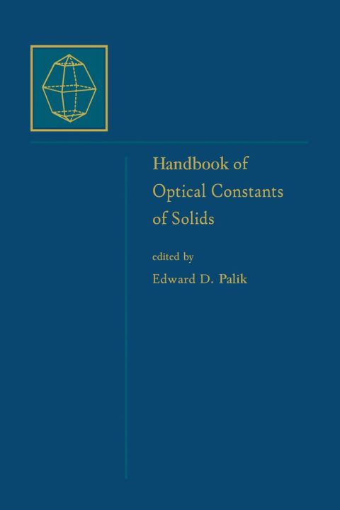 Cover image for book Handbook of Optical Constants of Solids, Author and Subject Indices for Volumes I, II, and III