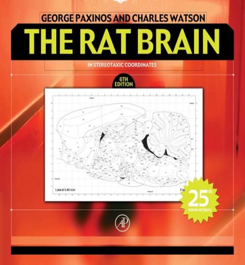 Cover image for book The Rat Brain: In Stereotaxic Coordinates