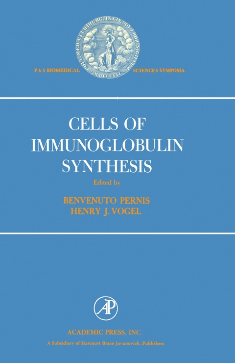 Cover image for book Cell of Immunoglobulin synthesis