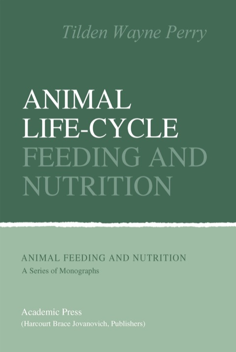 Cover image for book Animal Life-Cycle Feeding and Nutrition
