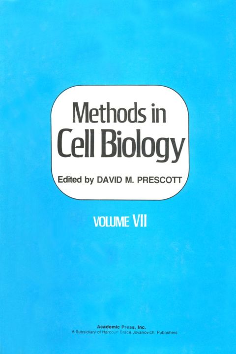 [1825 days] METHODS IN CELL BIOLOGY,VOLUME  7