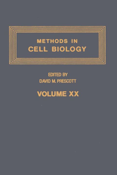 Cover image for book METHODS IN CELL BIOLOGY,VOLUME 20
