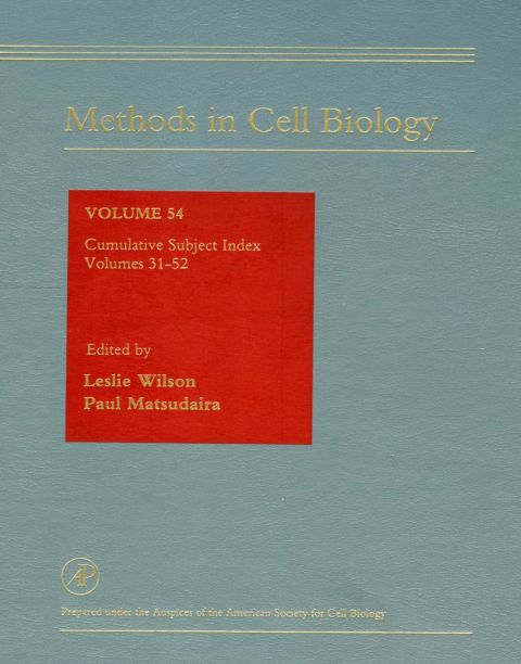 [1825 days] Cumulative Subject Index, Volumes 32-53